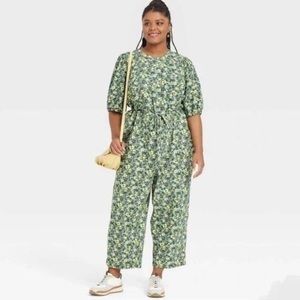 NWT Universal Thread Floral Jumpsuit